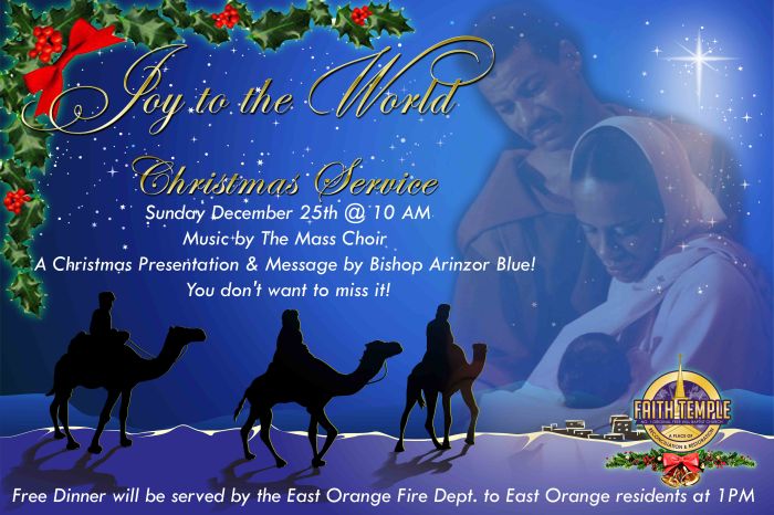 Faith Temple Christmas Display 2016 for FB